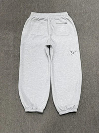 Vintage Graphic Baggy Sweatpants Jogger Trousers — dettaglio della stampa
