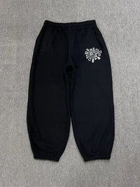 Vintage Graphic Baggy Sweatpants Jogger Trousers — vista posteriore