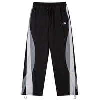 Vintage Panelled Parachute Trousers — vista posteriore