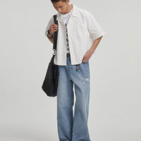 Vintage Short Sleeve Button Down Shirt — in alternativa