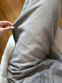 Vintage Washed Baggy Jeans — dettaglio della stampa