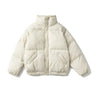 Y2K Waffle Shell Padded Puffer Jacket Coat