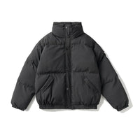 Waffle Shell Padded Puffer Jacket Coat — vista posteriore