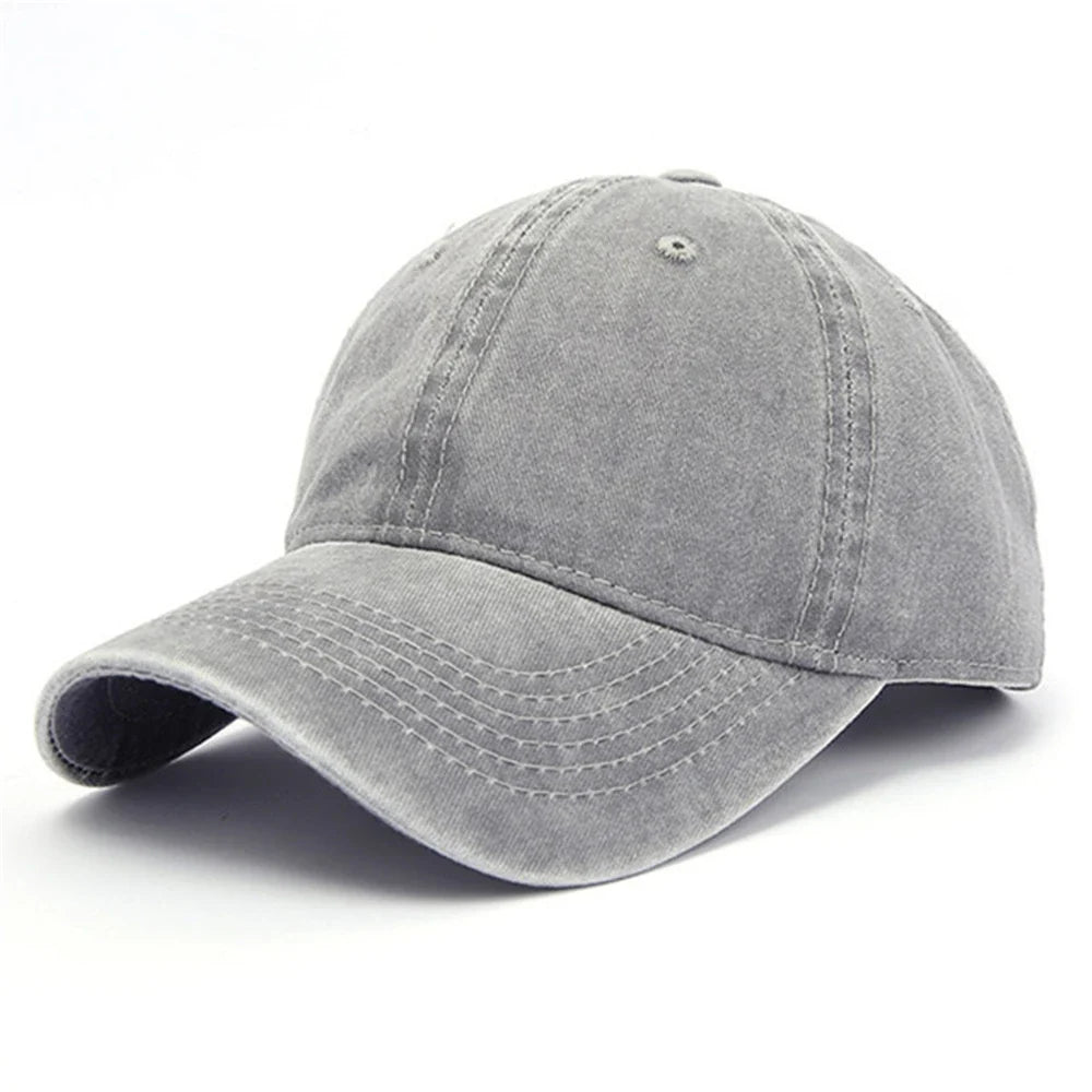 Washed Baseball Cap — vista laterale