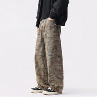 Washing Mud Contrast Colour Denim Jeans — in alternativa