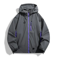 Waterproof Single Layer Windbreaker — vista frontale