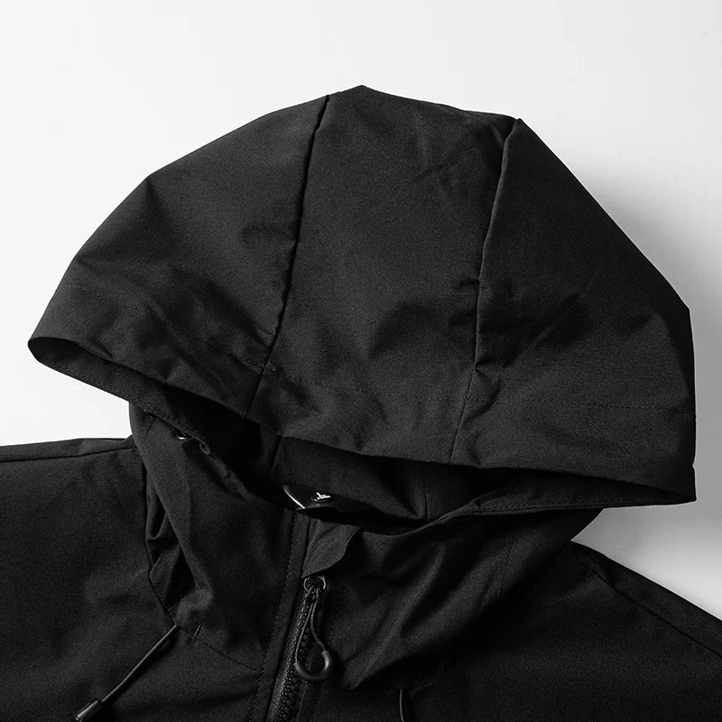 Waterproof Single Layer Windbreaker — vista frontale