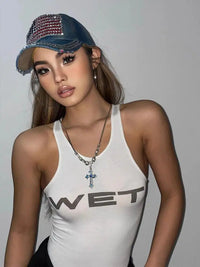 Wet Mesh Tank Top — in alternativa
