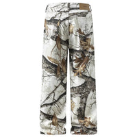 White Forest Camo Baggy Jeans — dettaglio della stampa