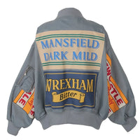 Windbreaker Coat Patch Design Jacket — dettaglio della stampa