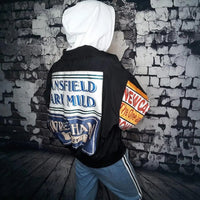 Windbreaker Coat Patch Design Jacket — in alternativa
