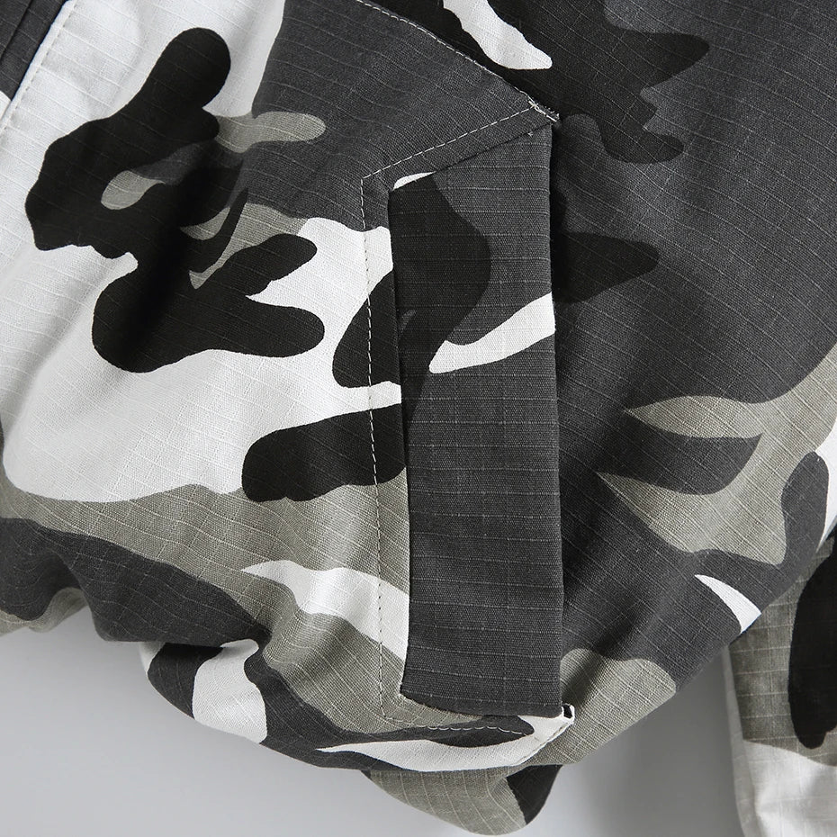 Winter Camo Hooded Jacket Coat — in alternativa