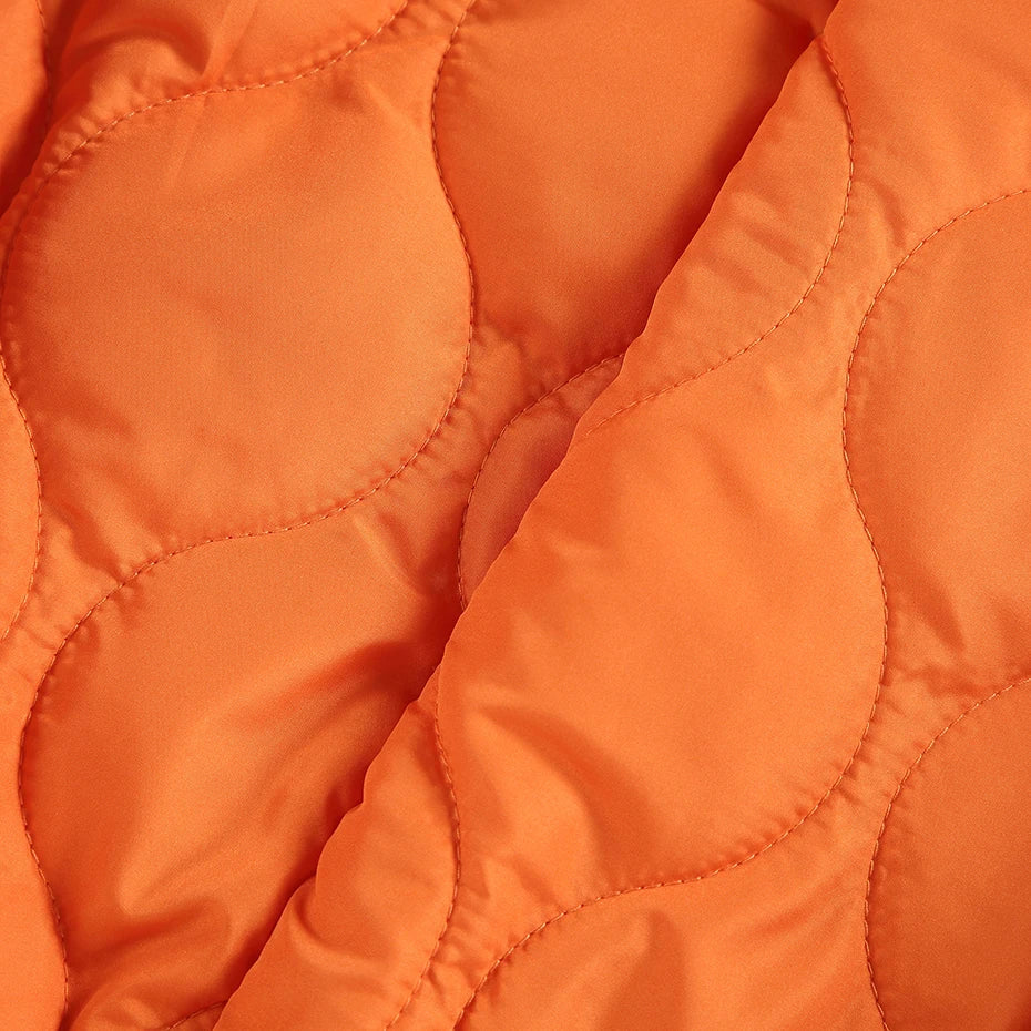 Winter Camo Hooded Jacket Coat — vista laterale