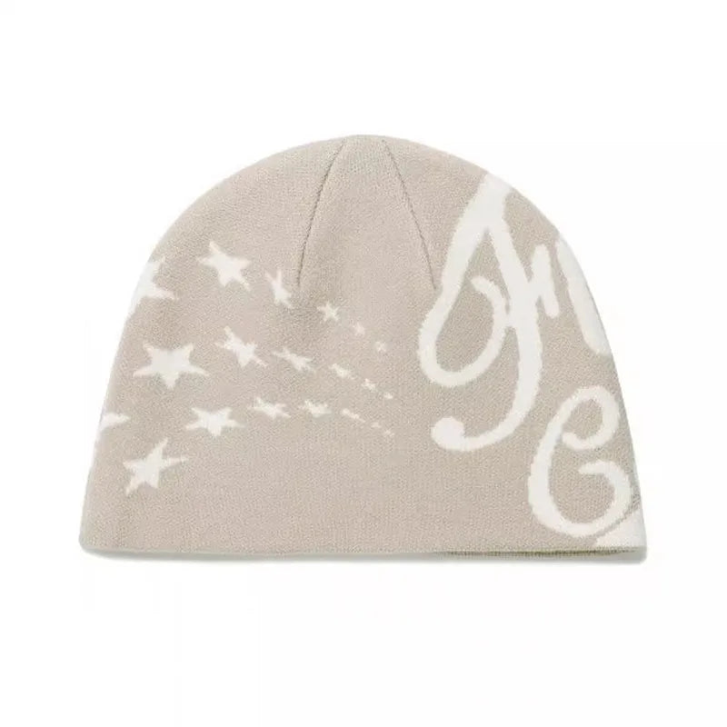 Winter Wish Graphic Beanie — vista frontale