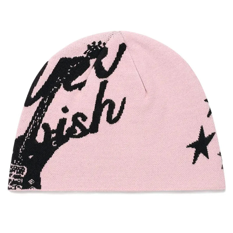 Winter Wish Graphic Beanie — vista posteriore