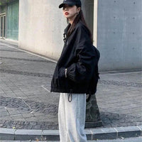 Womens Oversized Jacket Coat — dettaglio della stampa
