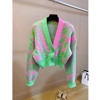 Zerbra Block Long Sleeve Cardigan — vista posteriore